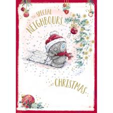 Special Neighbours Me to You Bear Christmas Card Image Preview